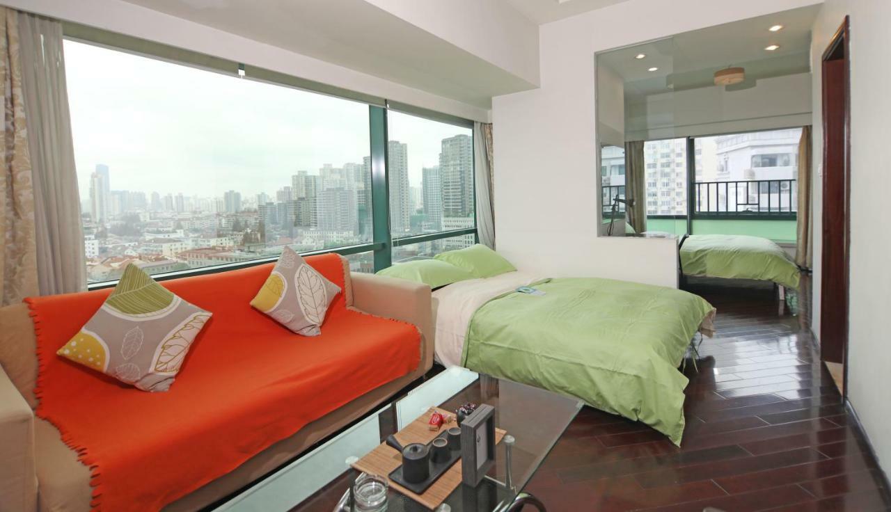Shanghai Cosmo World Union Service Apartment Exterior foto