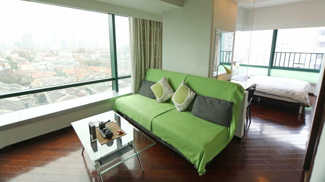Shanghai Cosmo World Union Service Apartment Exterior foto