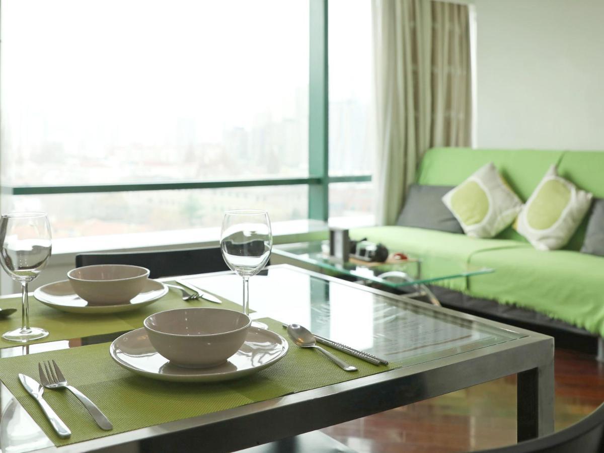 Shanghai Cosmo World Union Service Apartment Exterior foto