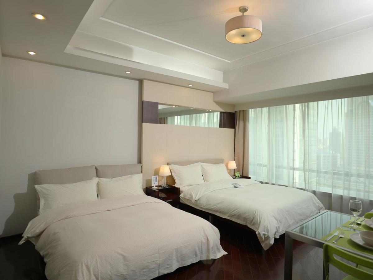 Shanghai Cosmo World Union Service Apartment Exterior foto