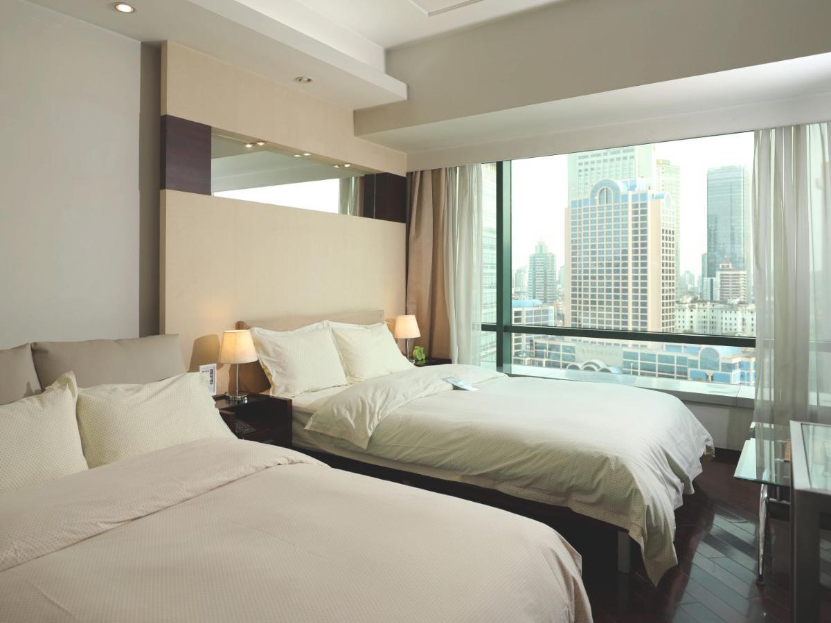 Shanghai Cosmo World Union Service Apartment Exterior foto