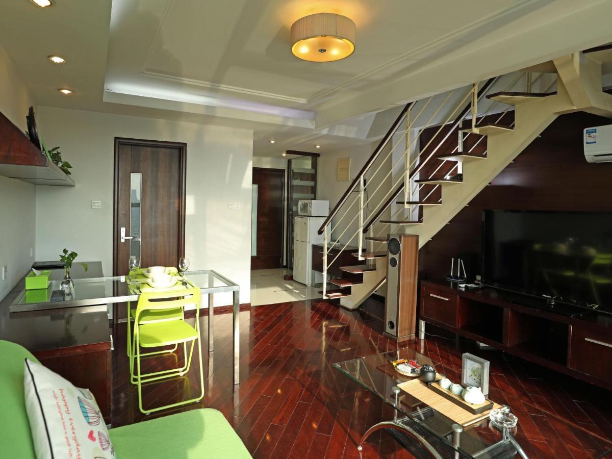 Shanghai Cosmo World Union Service Apartment Exterior foto